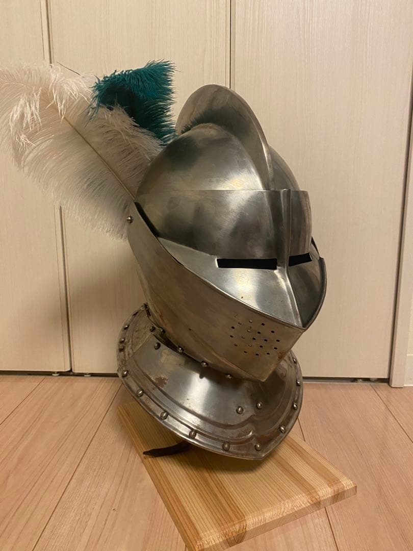 西洋 甲冑 ヘルメット 着用可能