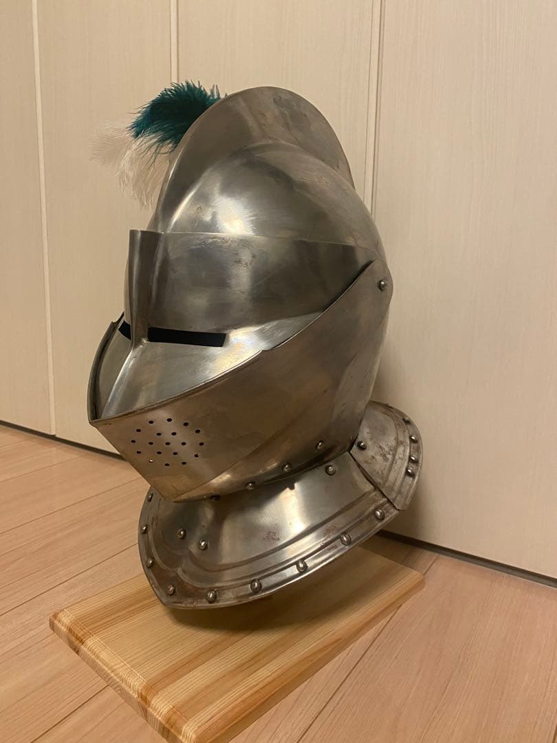 西洋 甲冑 ヘルメット 着用可能