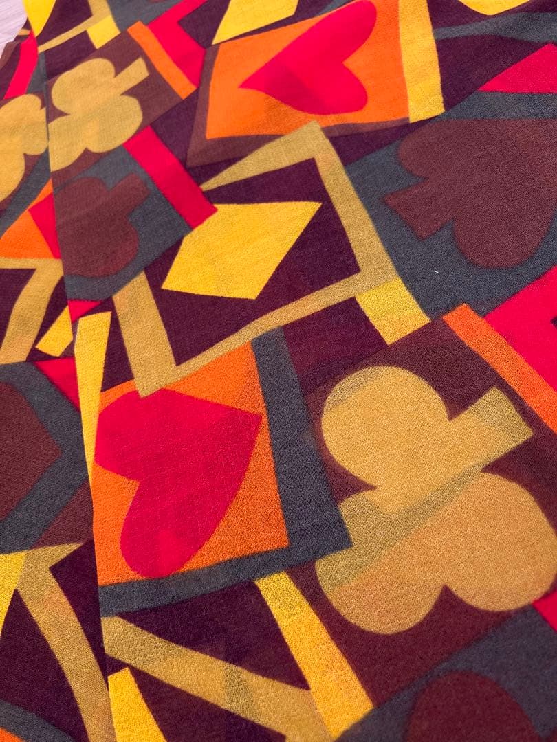 \"ロートレック•オレンジ\"が小洒落た「ポール•スミス」ウールストール