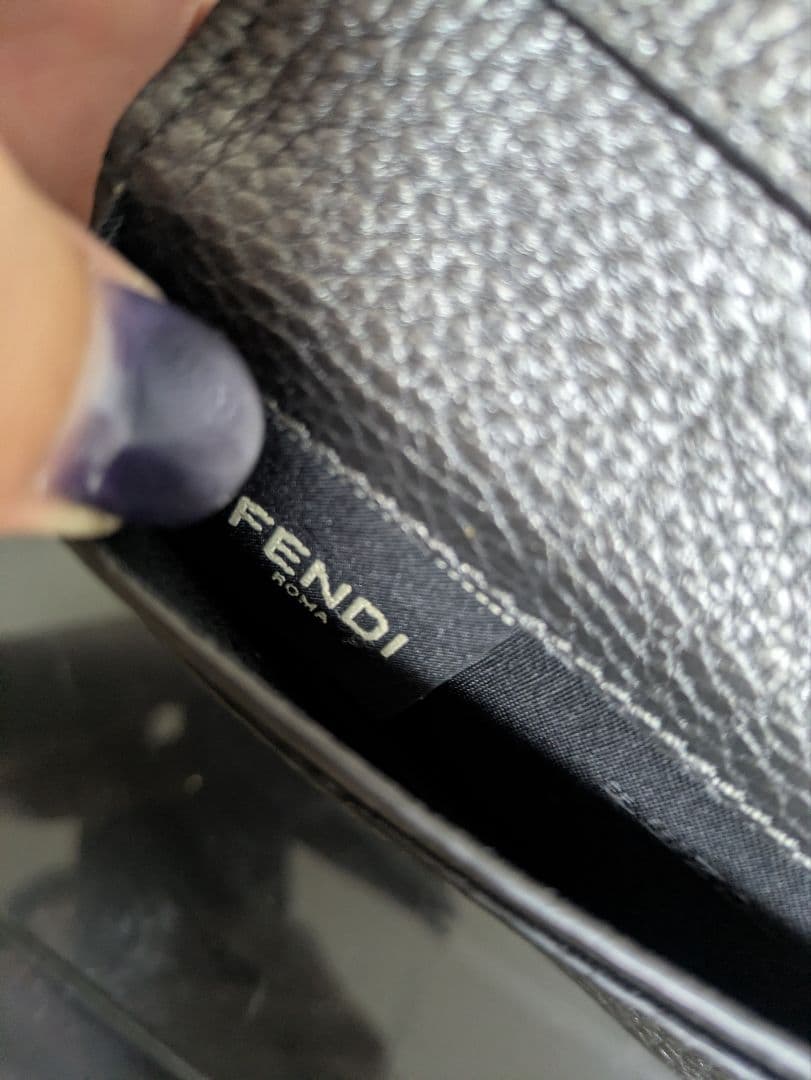 フェンディ　ビジネスカードケース　名刺入れ　カードケース　レザー　ウィメンズ