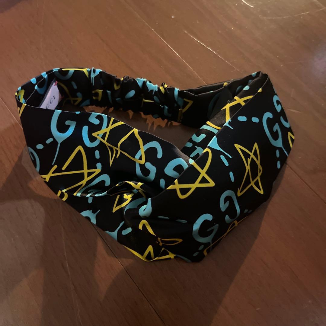 GUCCI 幾何学模様 ヘアバンド