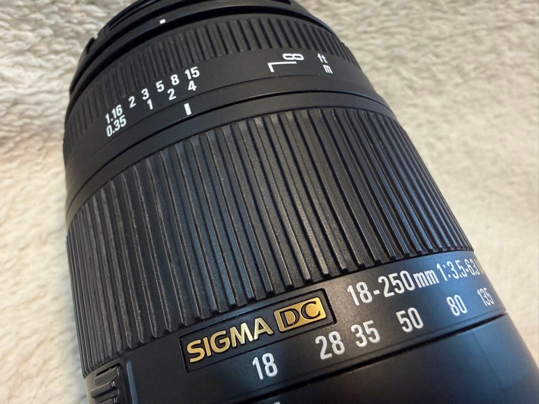 レンズ(ズーム) SIGMA 18-250mm F3.5-6.3 DC MACRO OS HSM