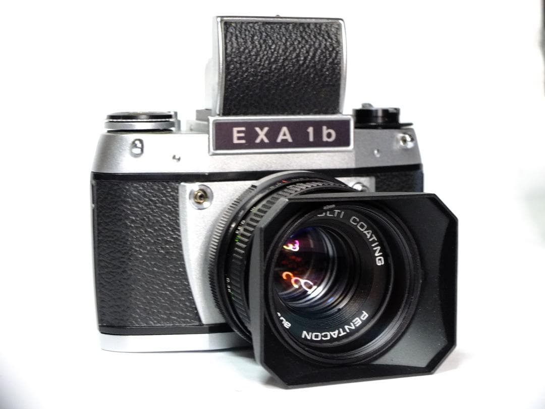 【実写確認整備品】EXA1b／ペンタコン50㎜f1.8・MCPF・角型フード付き