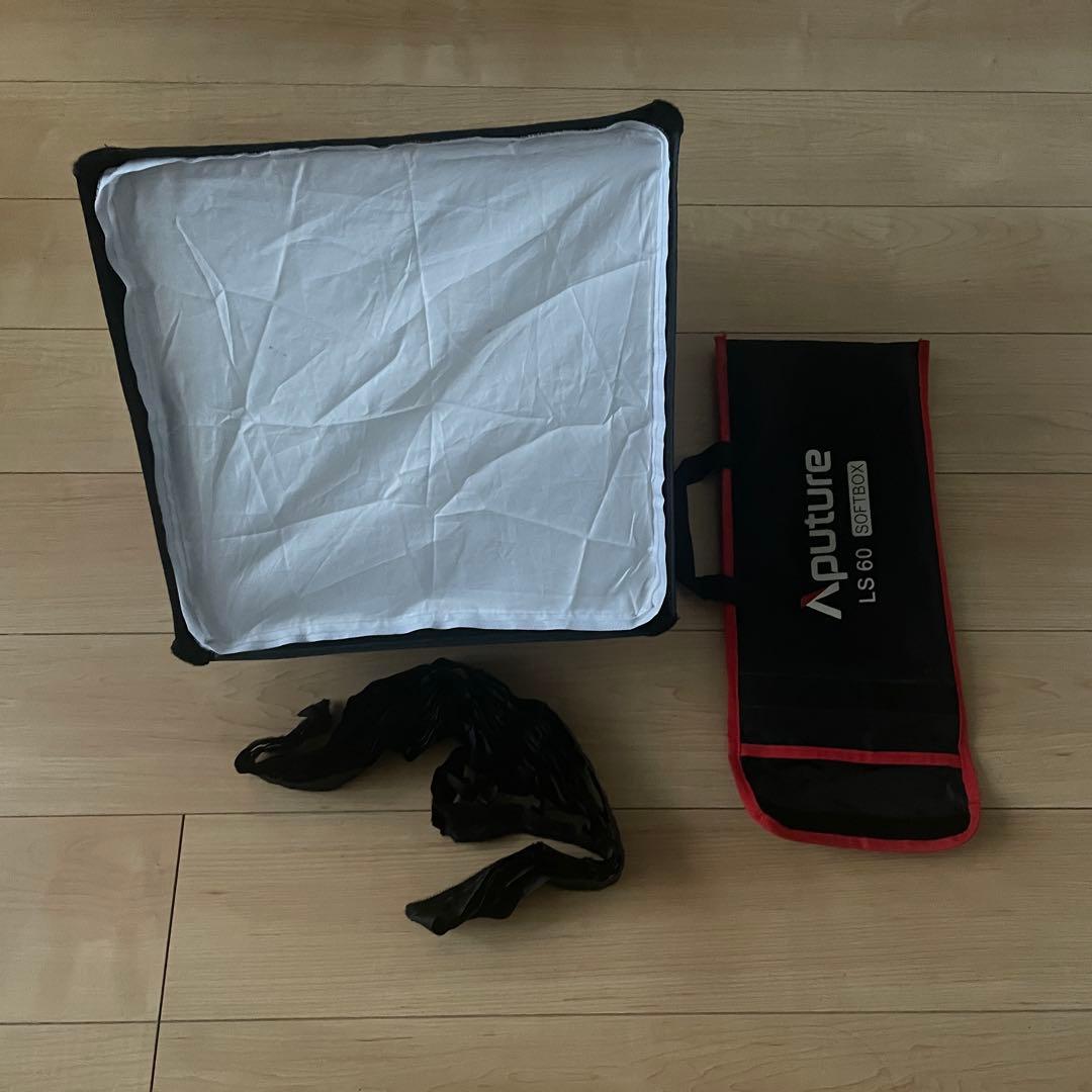 Aputure LS 60x バイカラーLEDライト+ 専用ソフトボックス