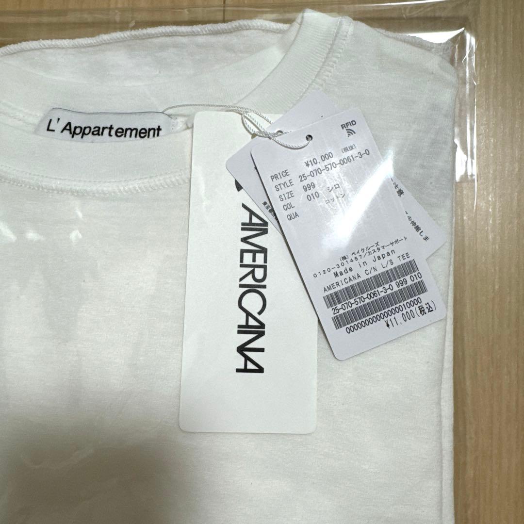 アパルトモン 【アメリカーナ】 CREWNECK LONG SLEEVE