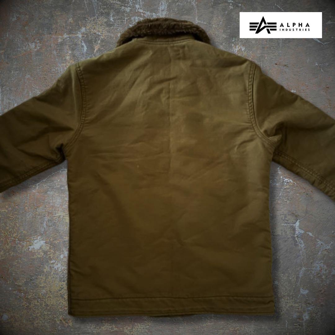 『人気品薄◎』ALPHA INDUSTRIES(アルファ)N-1デッキジャケット