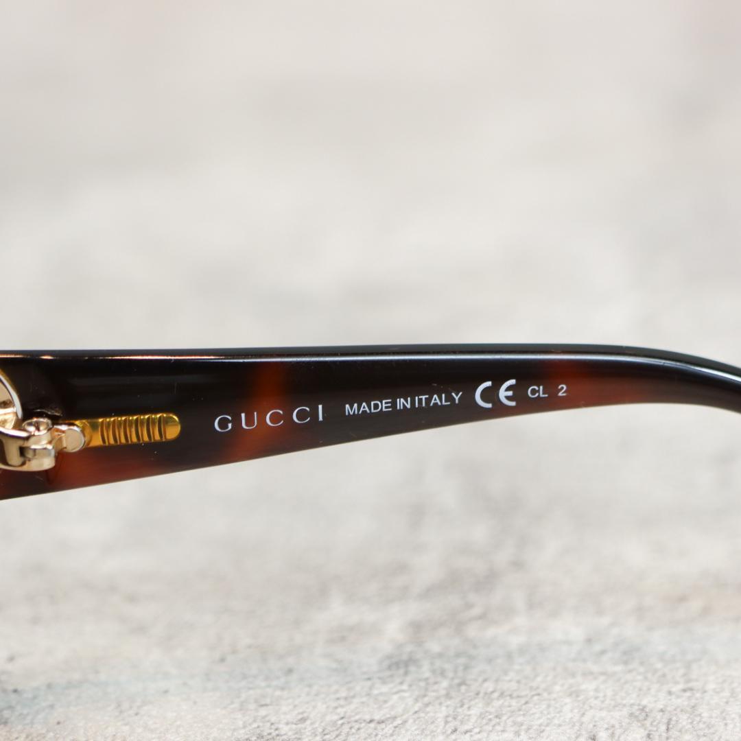 GUCCI サングラス ブラウン グラデーション レディース アイウェア