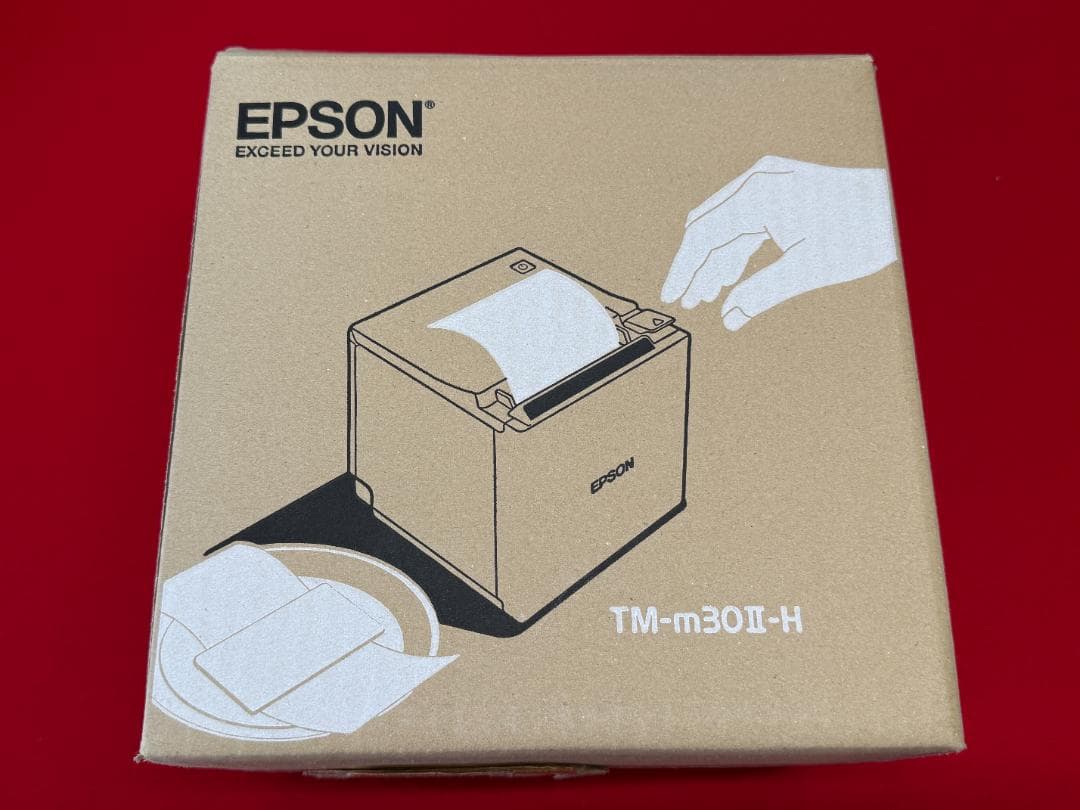 使用極少 EPSON TM-m30Ⅱ-H ブラック レシートプリンター ⑥