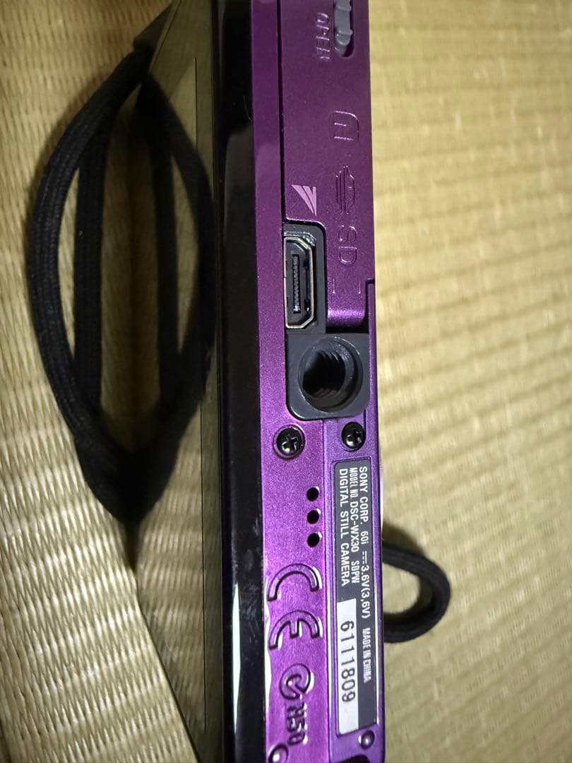 SONY Cyber-shot WX30動作確認済み