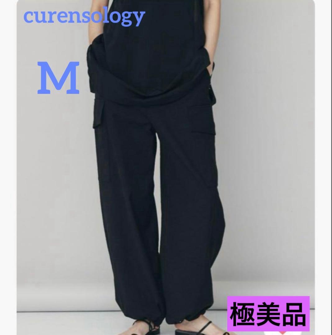 カレンソロジー　シェルタリングミリタリーパンツ　ブラック　38　美品