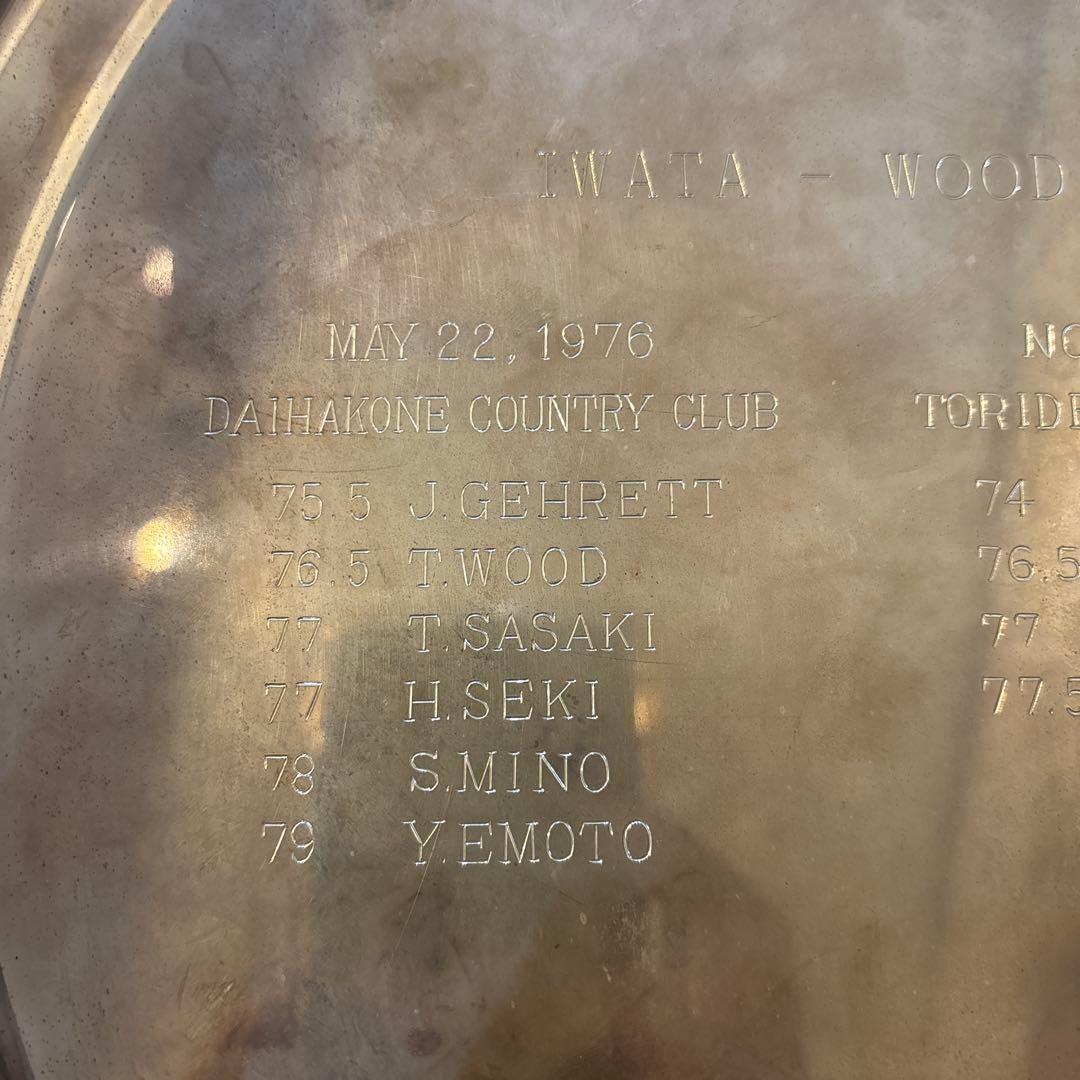 Sterling by poole 銀　silver シルバー　ゴルフ　トレー