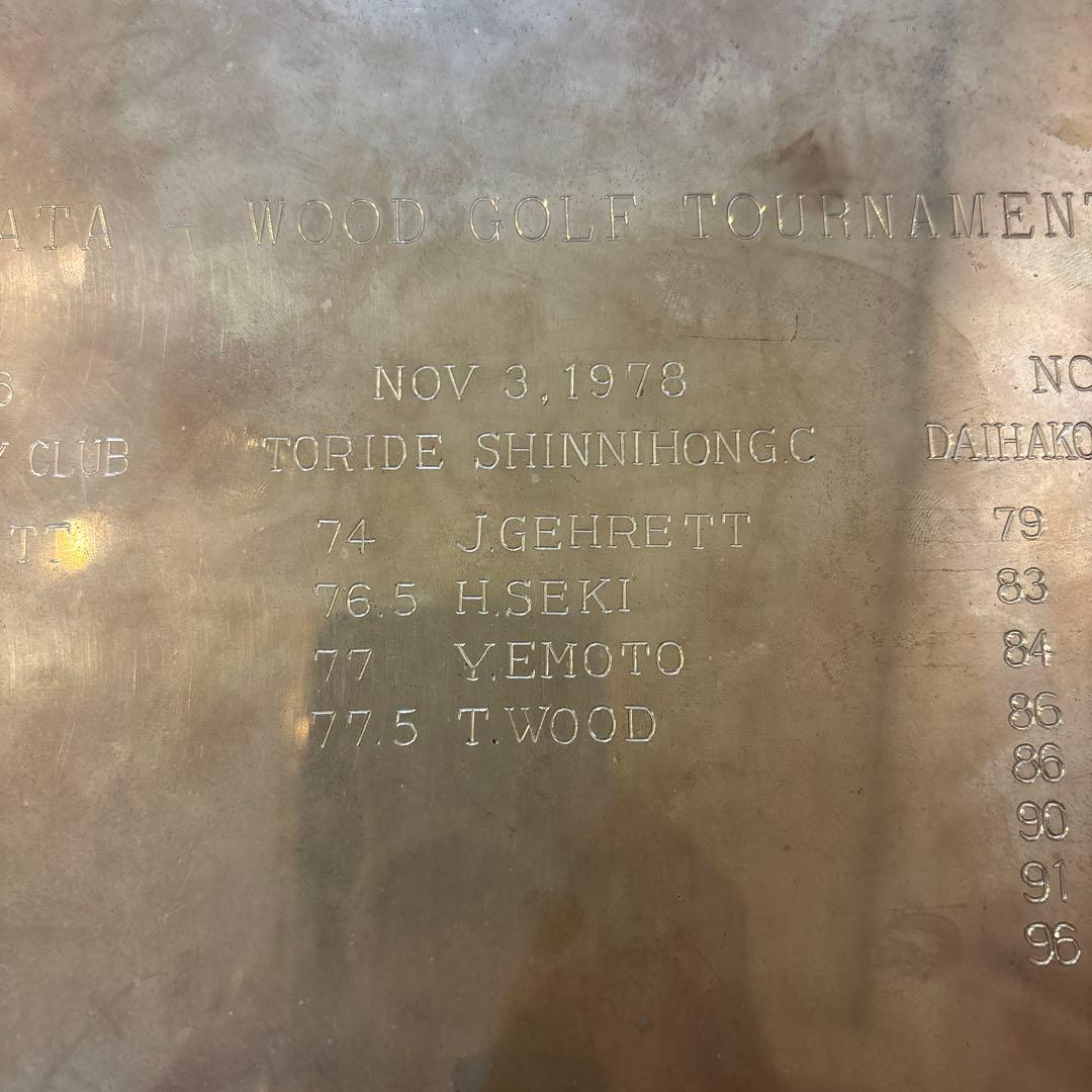 Sterling by poole 銀　silver シルバー　ゴルフ　トレー