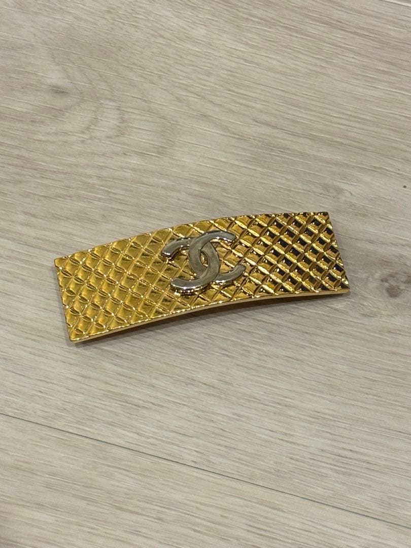 CHANEL ココマーク マトラッセ バレッタ 98P