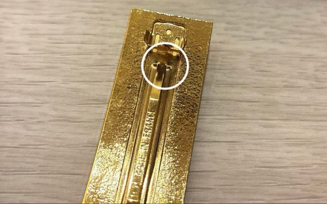 CHANEL ココマーク マトラッセ バレッタ 98P