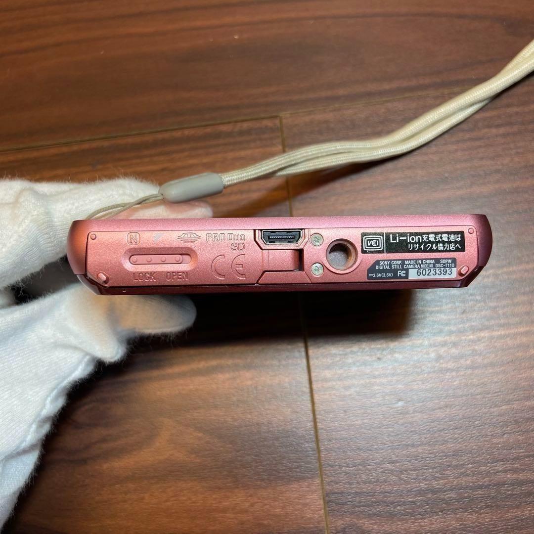 SONY Cyber-shot DSC-T110 デジカメ ほぼ新品 3797