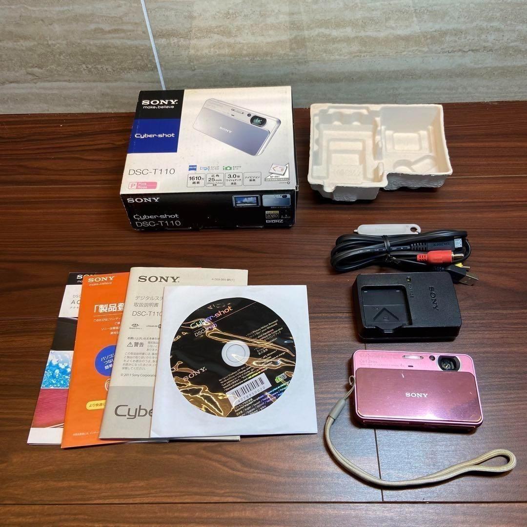 SONY Cyber-shot DSC-T110 デジカメ ほぼ新品 3797