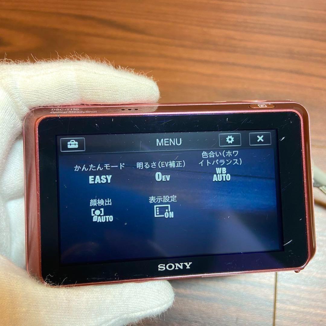 SONY Cyber-shot DSC-T110 デジカメ ほぼ新品 3797