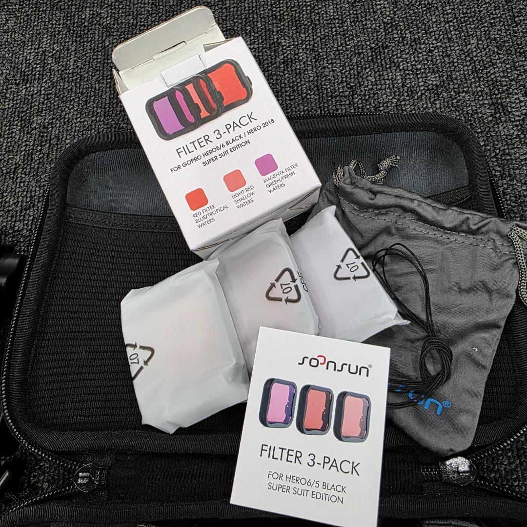 GoPro リュック　アクセサリーセット　スティック　エルグランデ　防水　レンズ