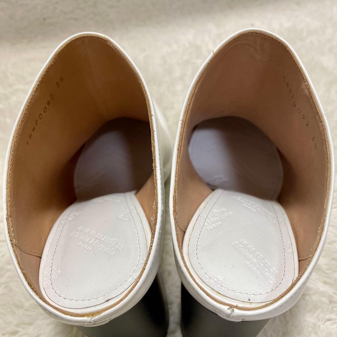 箱付き美品 メゾン マルジェラ レザー ミュール サボ サンダル シューズ