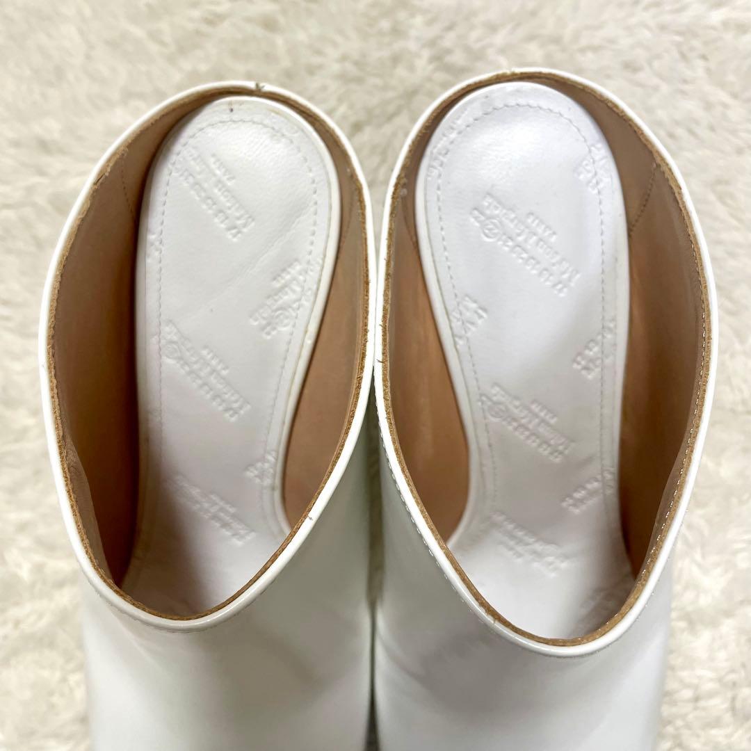 箱付き美品 メゾン マルジェラ レザー ミュール サボ サンダル シューズ