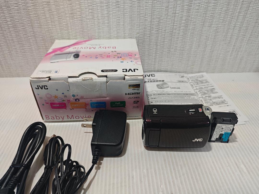 JVC ビデオカメラ GZ-N11 内蔵メモリー4GB