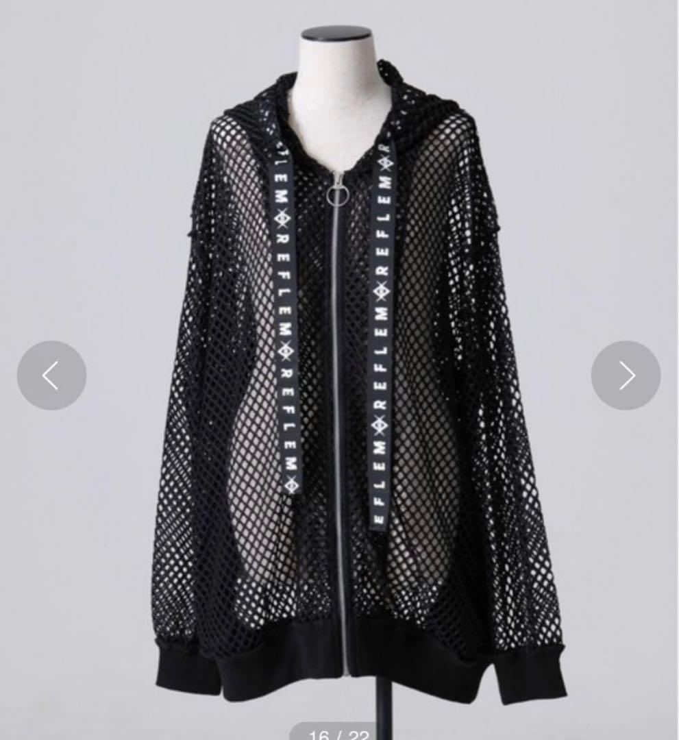 REFLEM レフレム うさ耳メッシュZIPパーカー