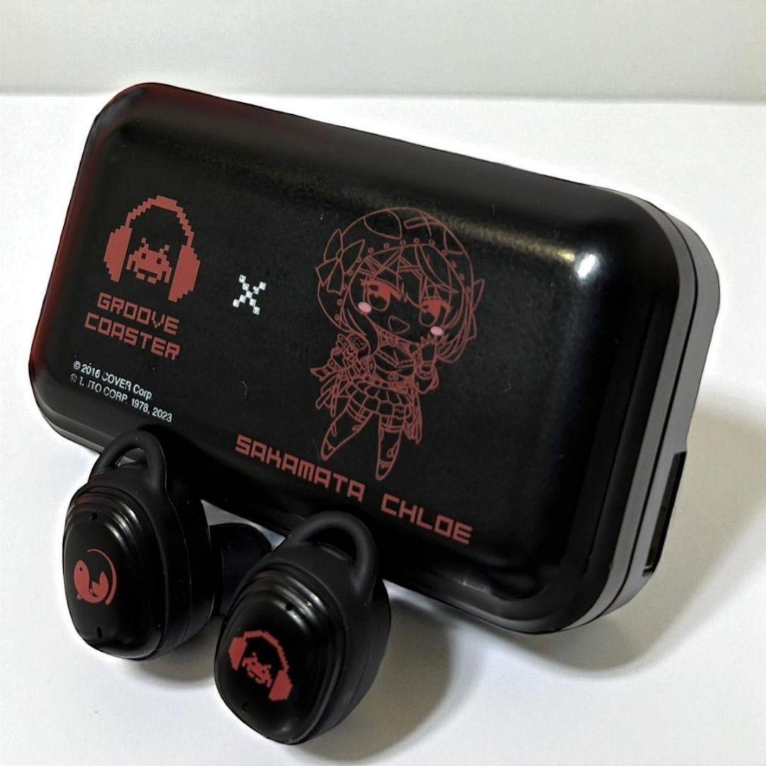 タイトーグルーヴコースター×沙花叉クロヱ Bluetooth ワイヤレスイヤホン