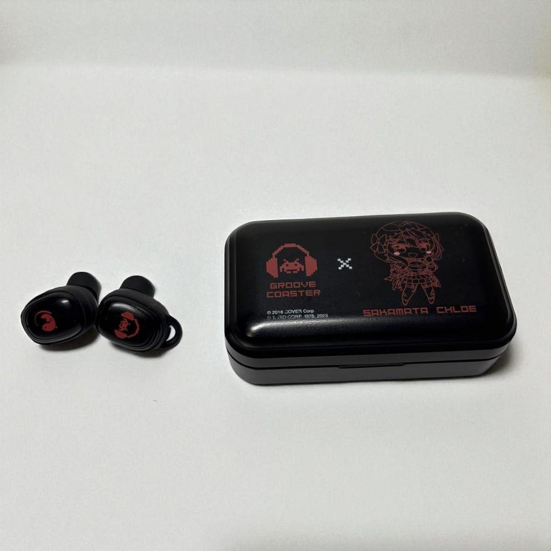 タイトーグルーヴコースター×沙花叉クロヱ Bluetooth ワイヤレスイヤホン