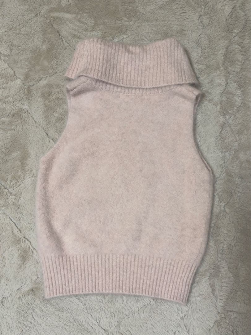 snidelフォックスアルパカショートカーディガン タートルプルオーバー　セット