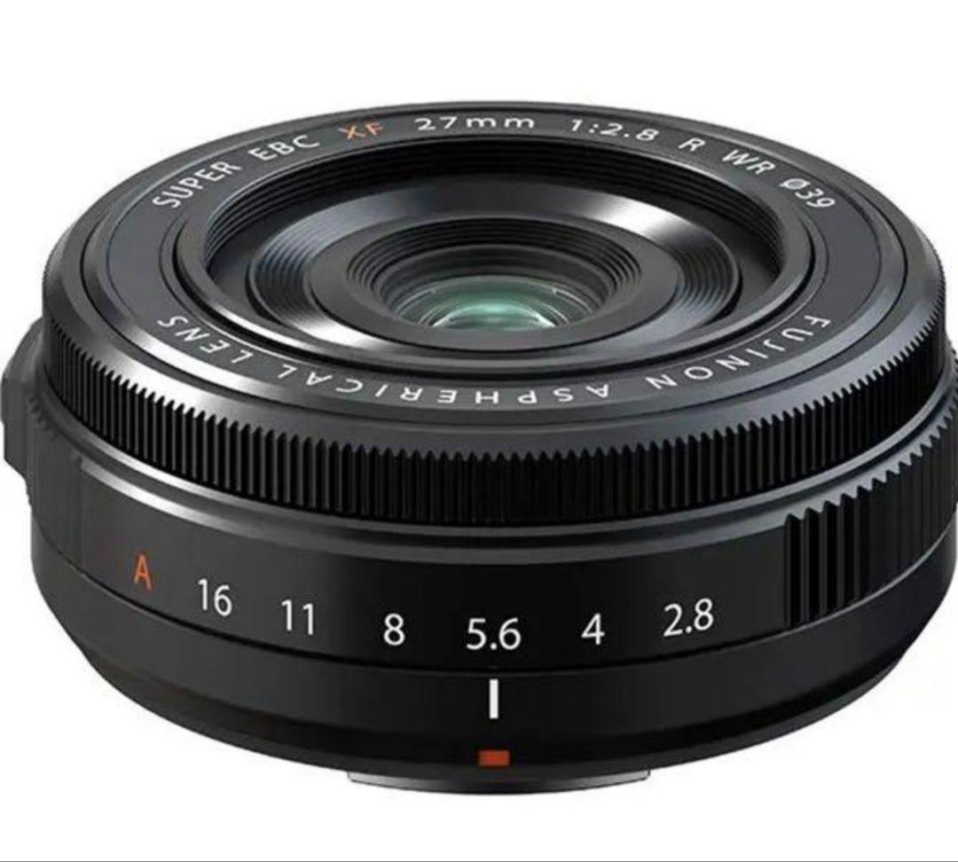 【ほぼ未使用】フジフィルム　フジノンレンズ XF27mmF2.8 B