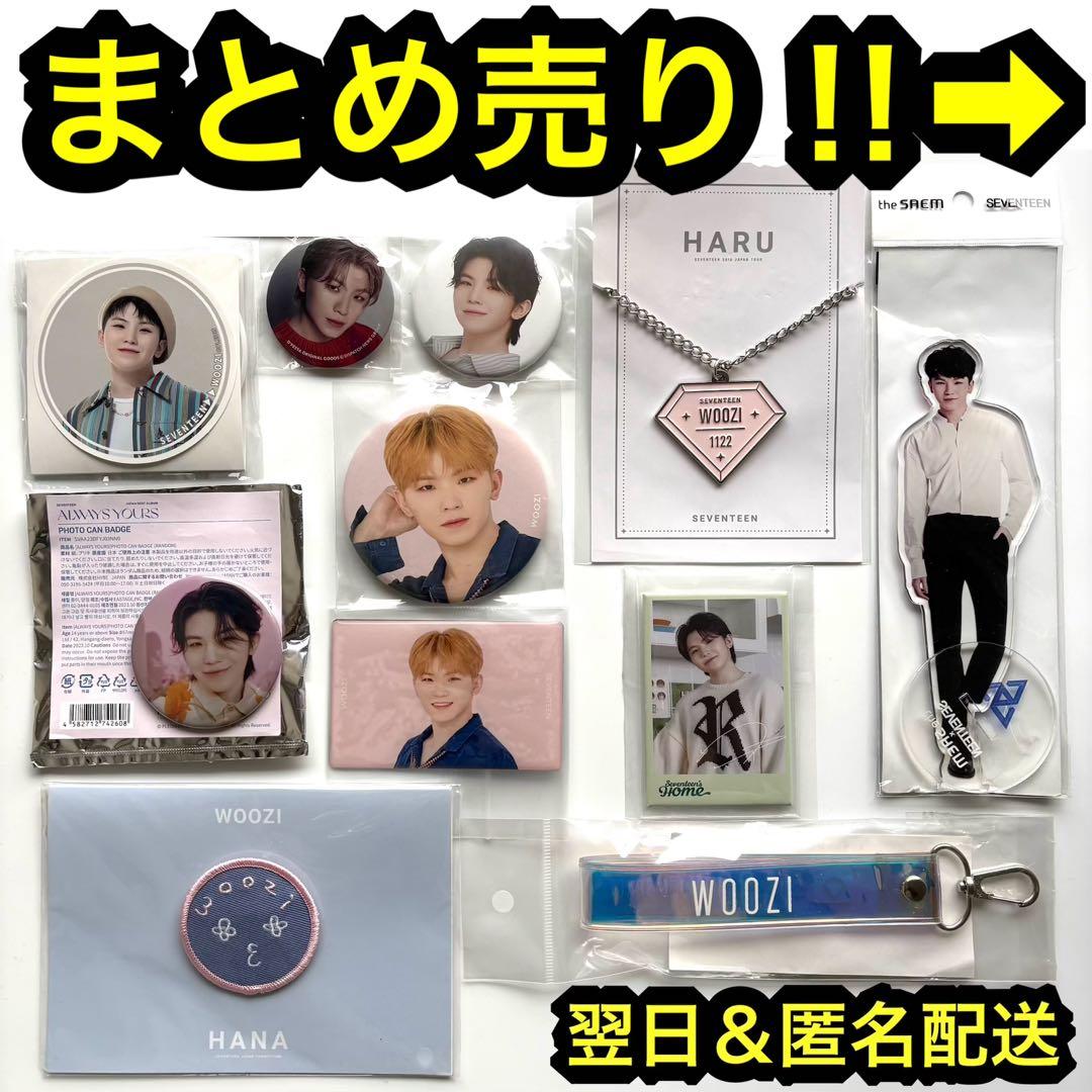 seventeen 缶バッジ　ミンハオ　ジュン　ウジ　ホシbe the sun