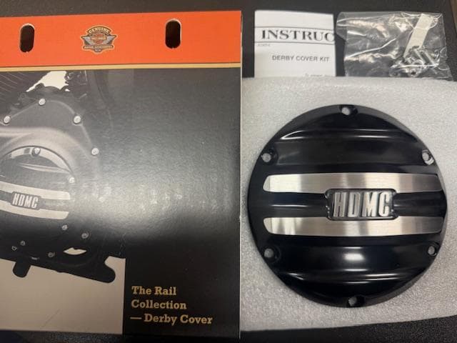 【希少(廃盤品)】ハーレー スポーツスター レールコレクション・ダービーカバー