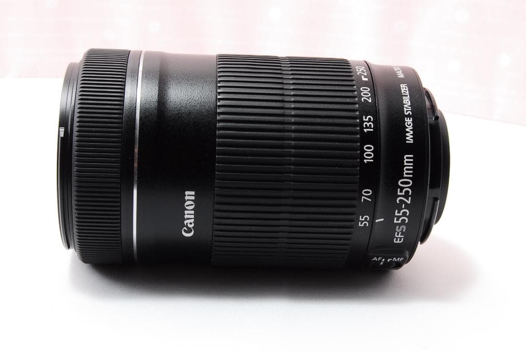 〓望遠レンズ〓キヤノン EF-S 55-250mm F4-5.6 IS STM