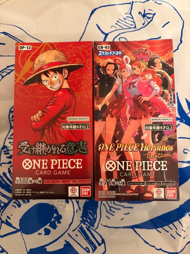 ワンピースカードゲーム　受け継がれる意志　ヒロインズエディション　box