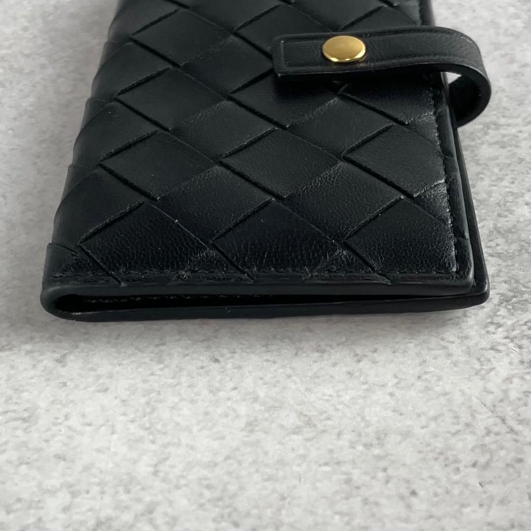 現行✨ ボッテガヴェネタ キーケース イントレチャート レザー ブラック