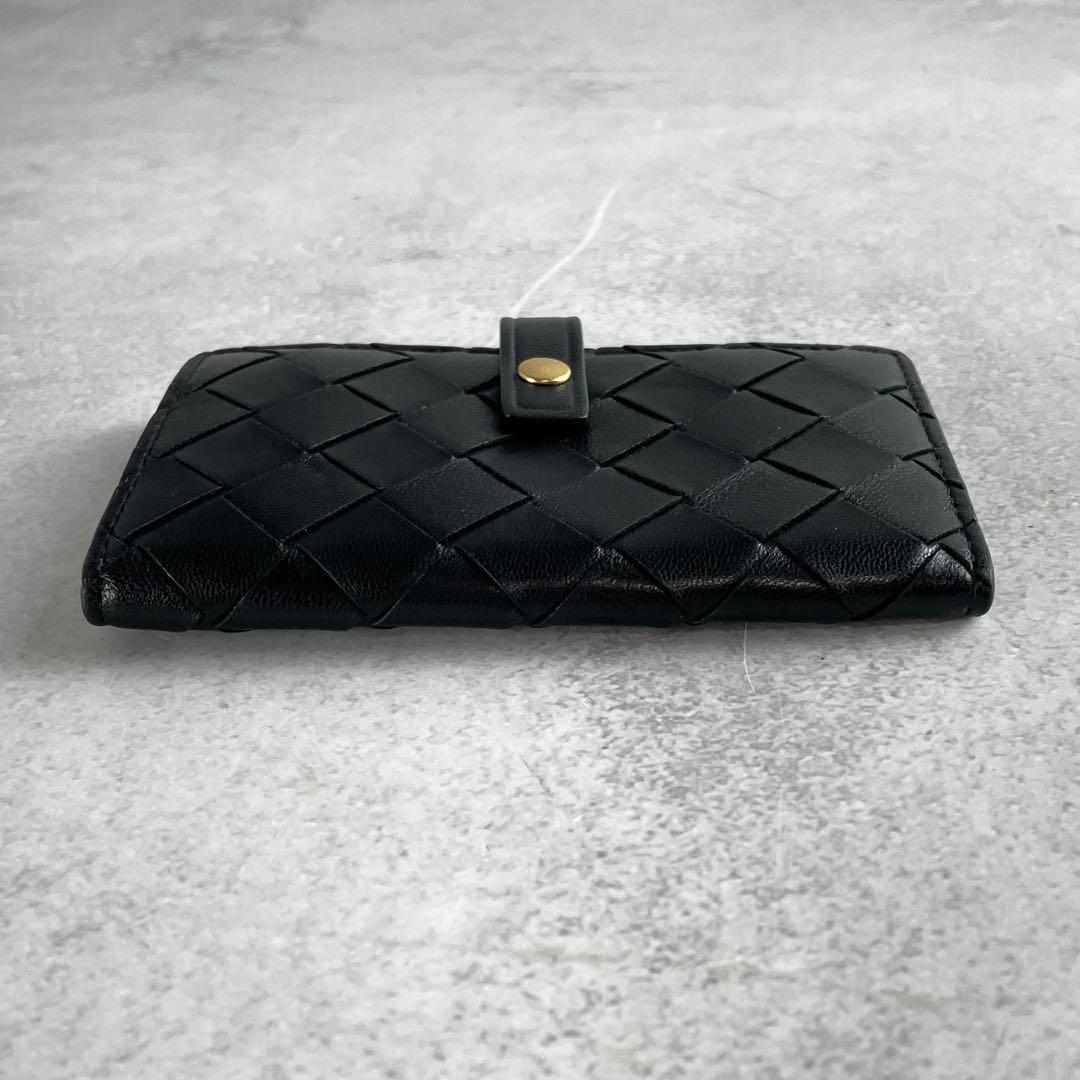 現行✨ ボッテガヴェネタ キーケース イントレチャート レザー ブラック