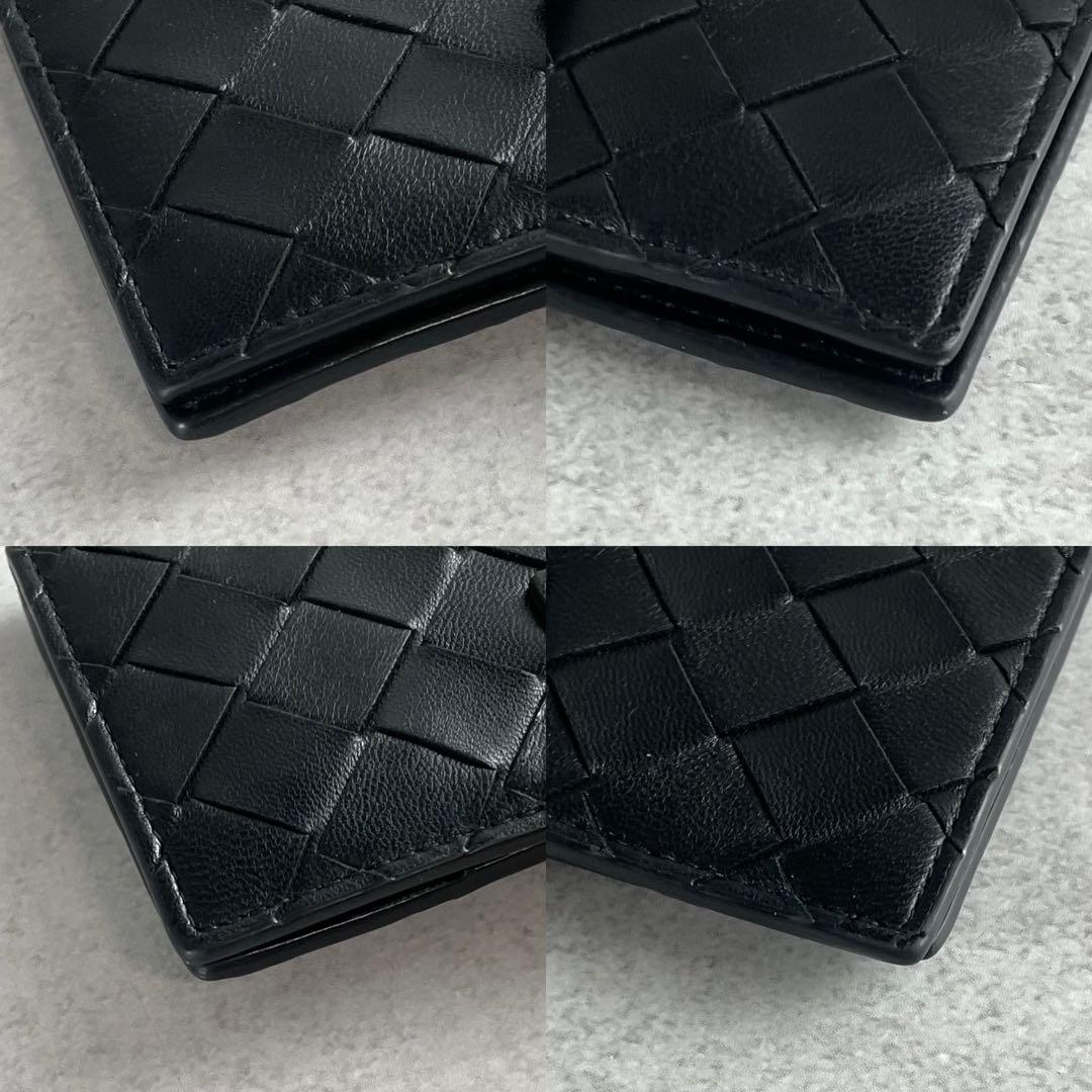 現行✨ ボッテガヴェネタ キーケース イントレチャート レザー ブラック