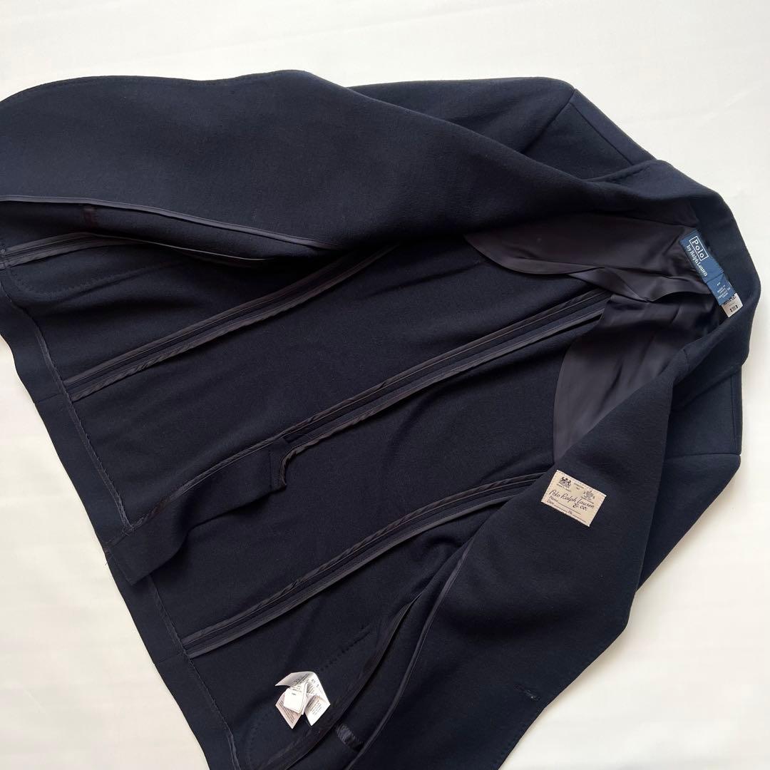 ポロラルフローレン　現行モデル　テーラードジャケット　ブレザー　金ボタン　紺色