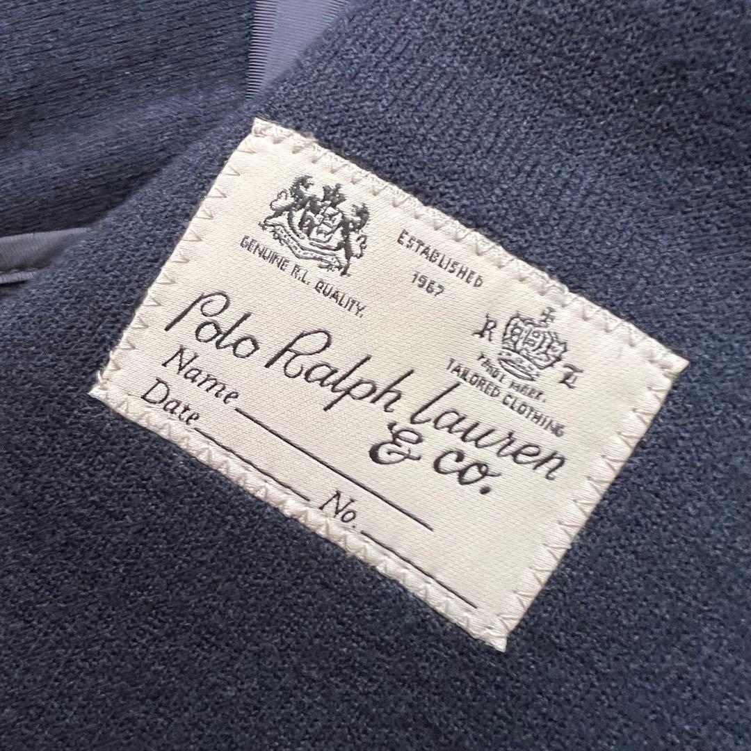 ポロラルフローレン　現行モデル　テーラードジャケット　ブレザー　金ボタン　紺色