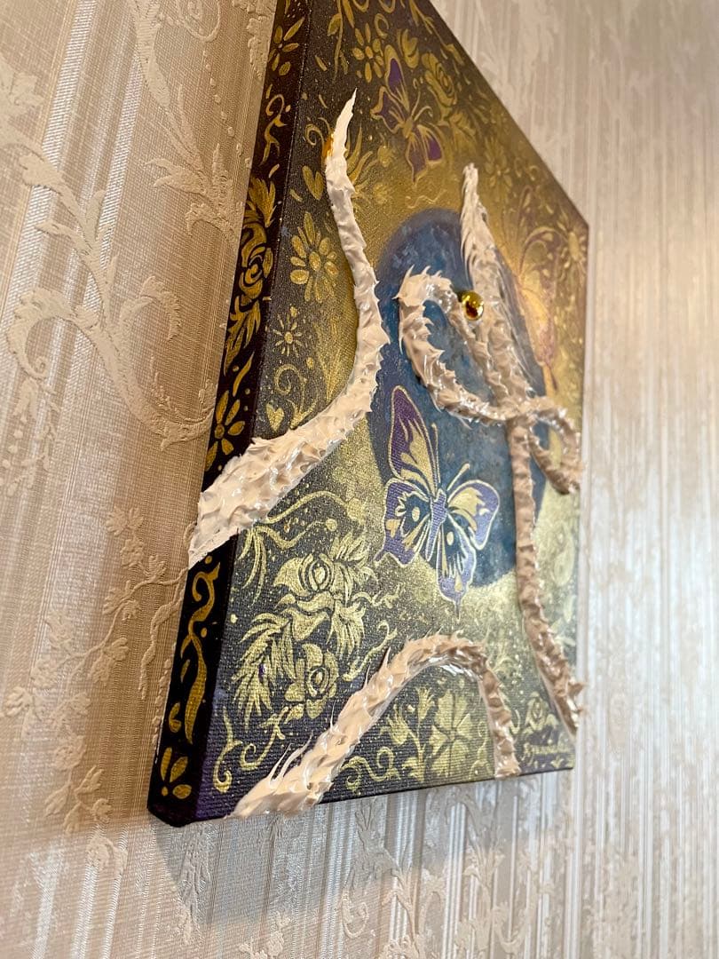 新田☆ インフィニティ 開運絵画 テクスチャーアート 龍神 龍ノツカイ