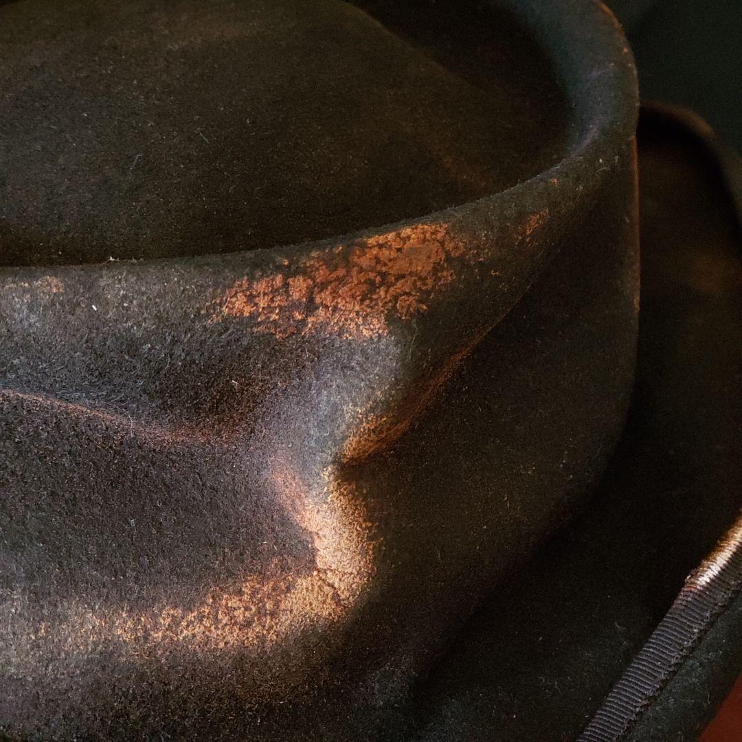 pork pie hat original Burn processing ②