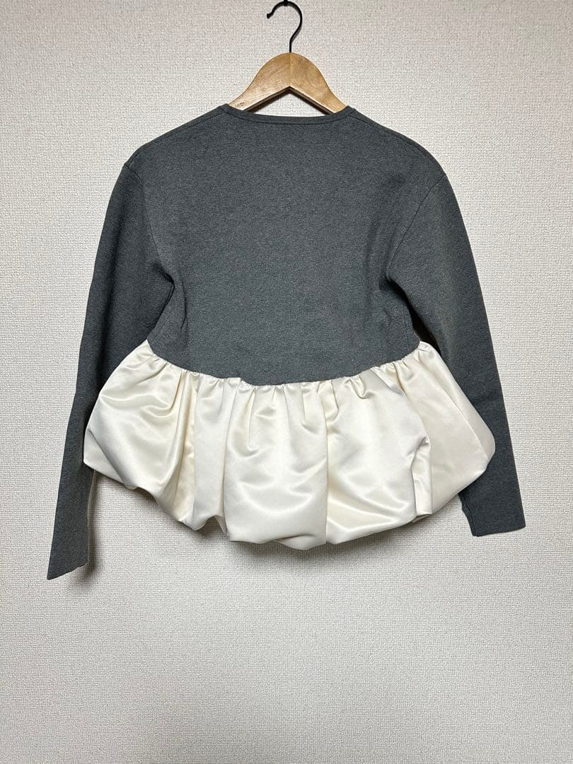 THE TOE Aachen Balloon Peplum グレーs