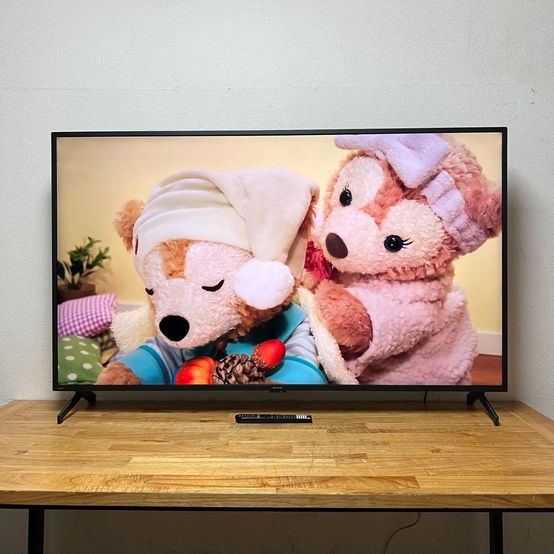 SHARP 65V型 4K 液晶テレビ AQUOS 4T-C65FL1 24年製