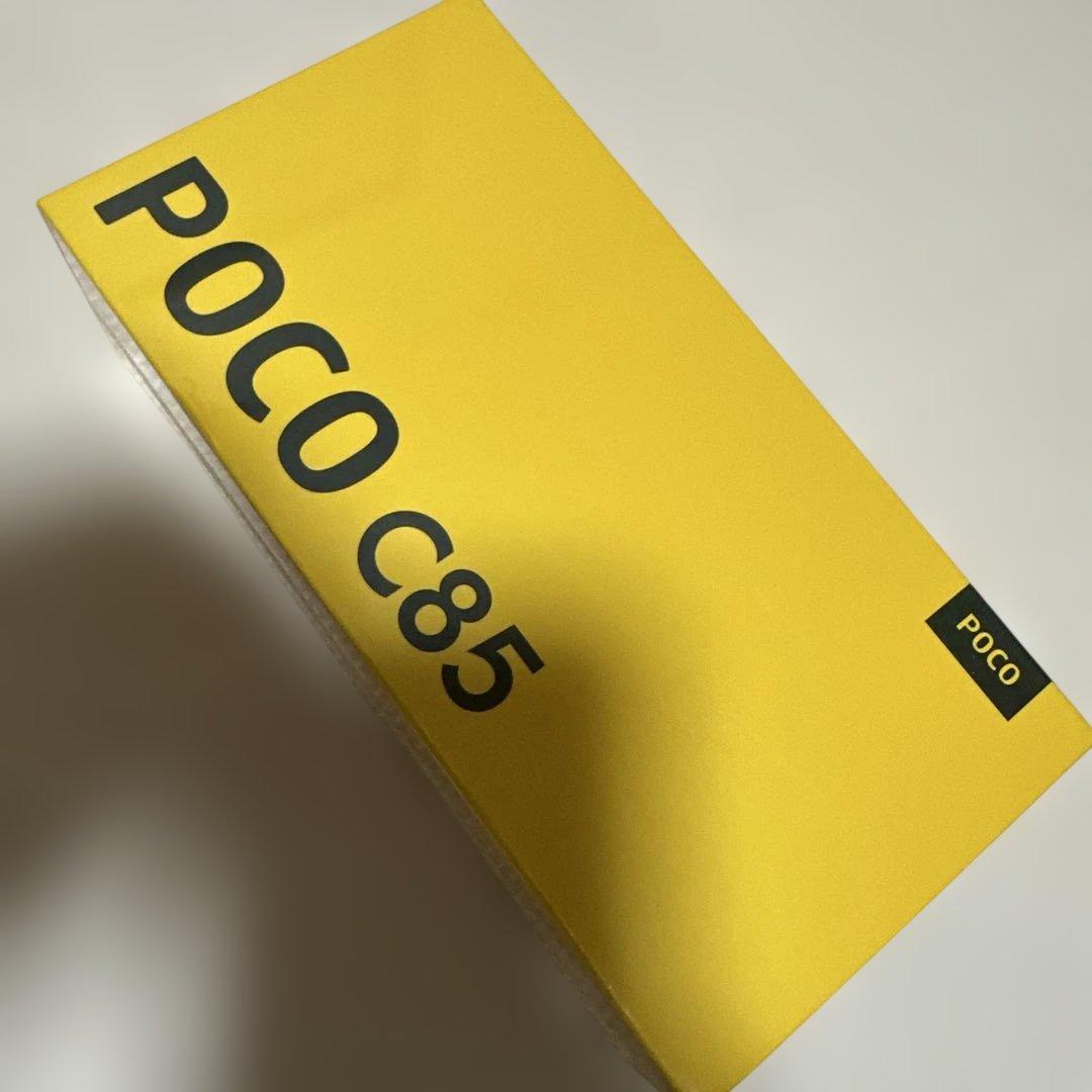 未開封POCO C85 グリーン 6GB+128GB