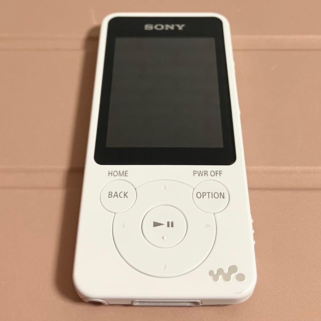 【美品　バッテリー良好】SONY ウォークマン　NW-S15 16GB しろ　白