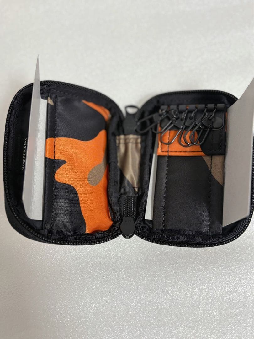 【未使用】PORTER / PS CAMO キーケース パスケース ポーチ付き