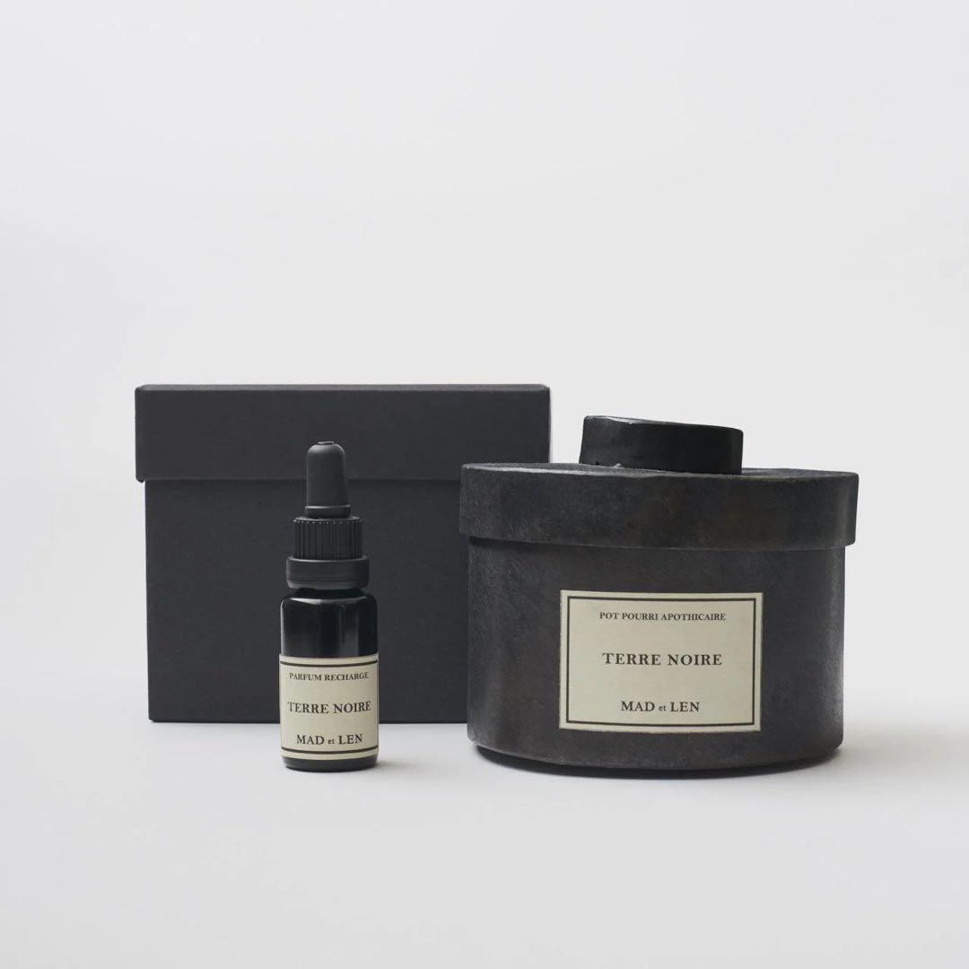 MAD et LEN(マドエレン)のポットポプリもも