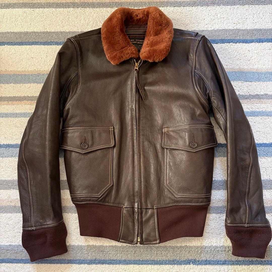 中田商店モーガン　G-1フライトジャケット U.S.NAVY 36