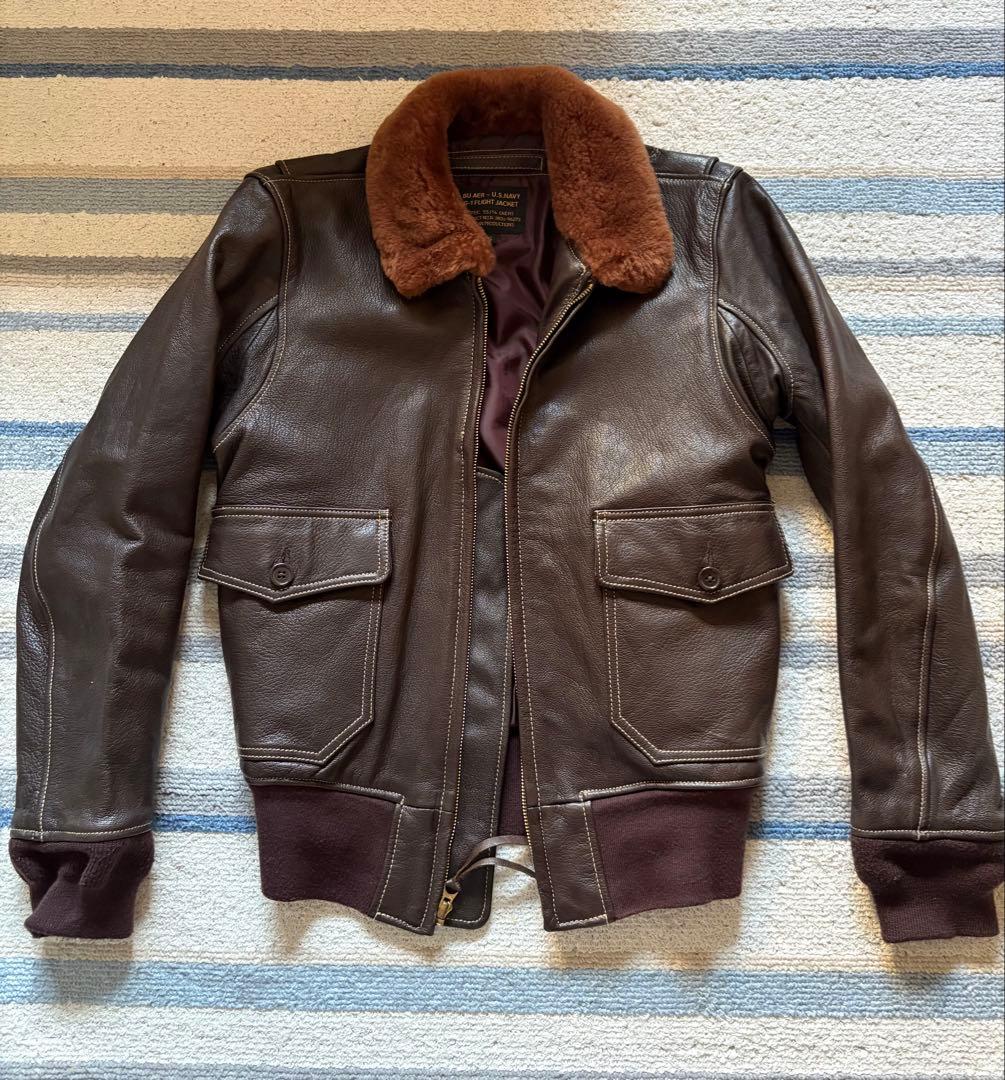 中田商店モーガン　G-1フライトジャケット U.S.NAVY 36