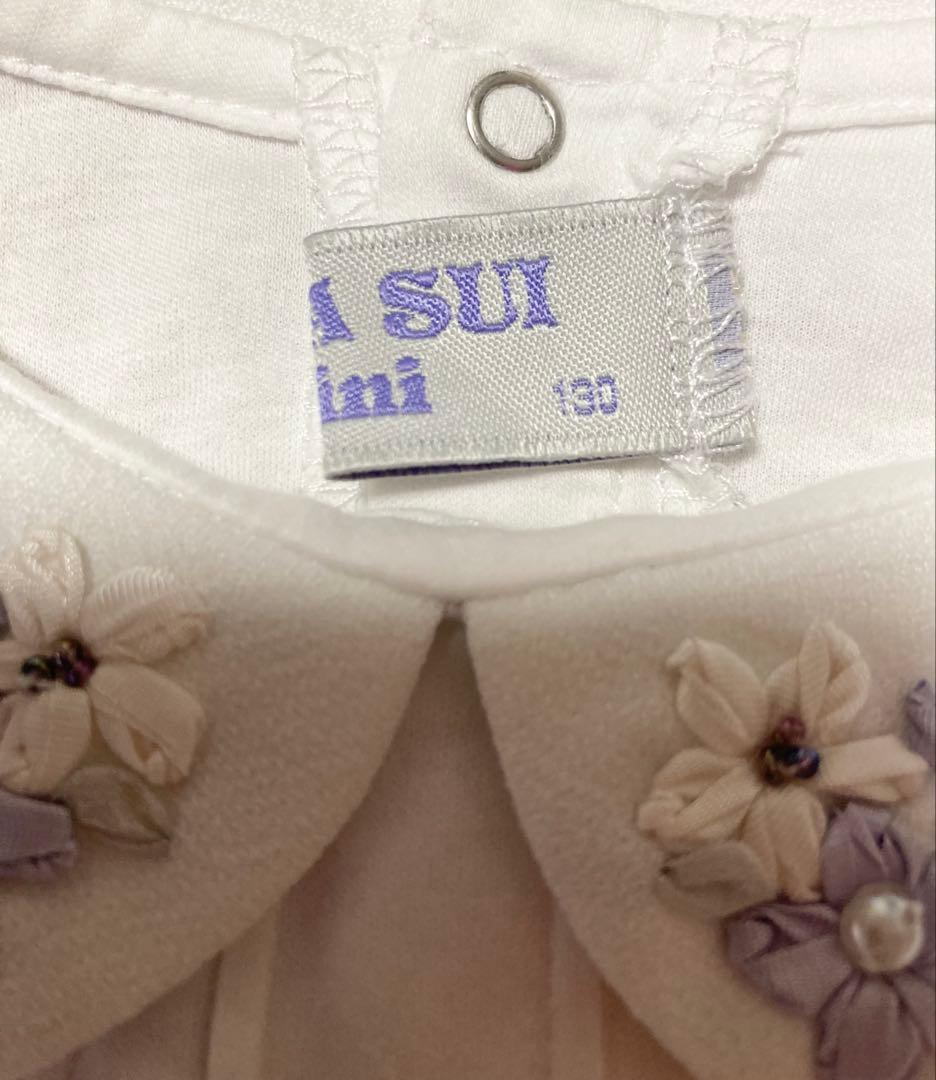 美品です　ANNA SUI mini ボレロ付フォーマル3点セット130